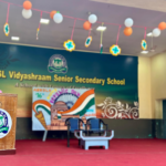 Well-equipped school auditorium for events in a CBSE school in Kumbakonam