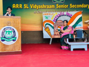 Science lab with modern equipment at a CBSE school in Kumbakonam